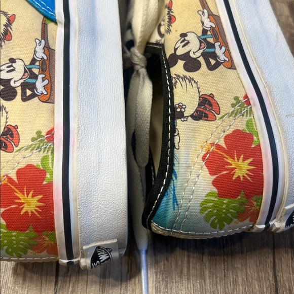 VANS DISNEY Aloha Mickey Minnie Mouse Hawaii Shoes Limited Edition - Picture 9 of 9
